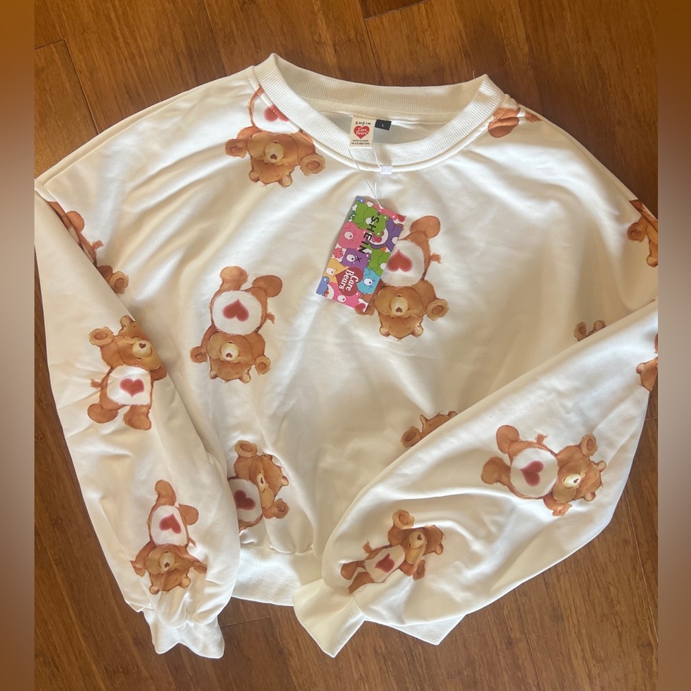 Care Bear Sweatshirt NWT sz L